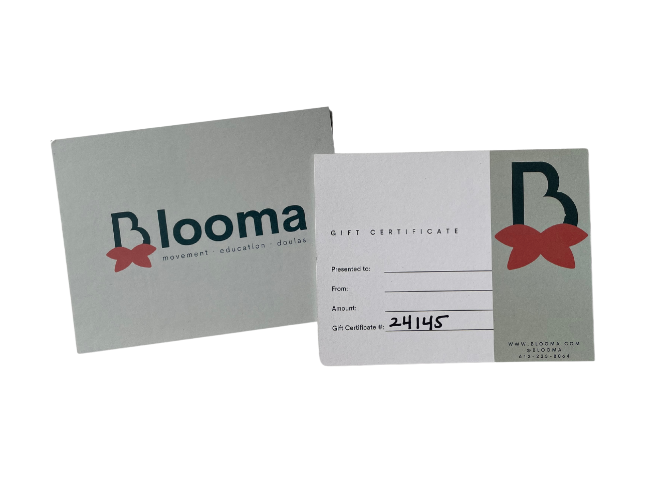 blooma gift card